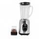 AFRA 2 in 1 Blender, AF-610BLSL, 600W, 2 speed settings, Pulse Function, 1.8L Capacity, Glass Blender & Grinder Jar, Easy-To-Clean.