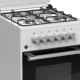 AFRA Free Standing Cooking Range, 50x50, 4 Burners, White Enamel, Compact, Adjustable Legs, Tray and Grid Included, G-Mark, ESMA, RoHS, CB, 2 years warranty.