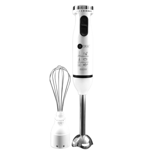 AFRA Japan Hand Blender Set, Multiple Speed Settings, Stainless Steel, Multiple Attachments, 600W, Chopper, Mixing Cup, Whisk, G-Mark, ESMA, RoHS, CB, 2 years warranty