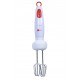 AFRA Japan Hand Blender Set, 700W, Stainless Steel Shaft, Quad Blade System, White/Red, 2 Years Warranty.