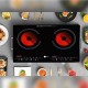 AFRA Infrared Cooker (Double), AF-3000ICBK, 3000W, LED Display, Compact Design, Portable, Child Lock, Crystal Plate, Stainless Steel Body.