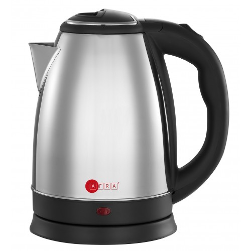 AFRA Japan Electric Kettle, 1500W, 1.8L, Strong Stainless Steel Body with 2 years warranty, ESMA, ROHS, and CB Certified