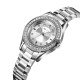 AFRA Celeste Lady’s Watch, Silver Metal Alloy Case, Silver Dial, Silver Bracelet Strap, Water Resistant 30m